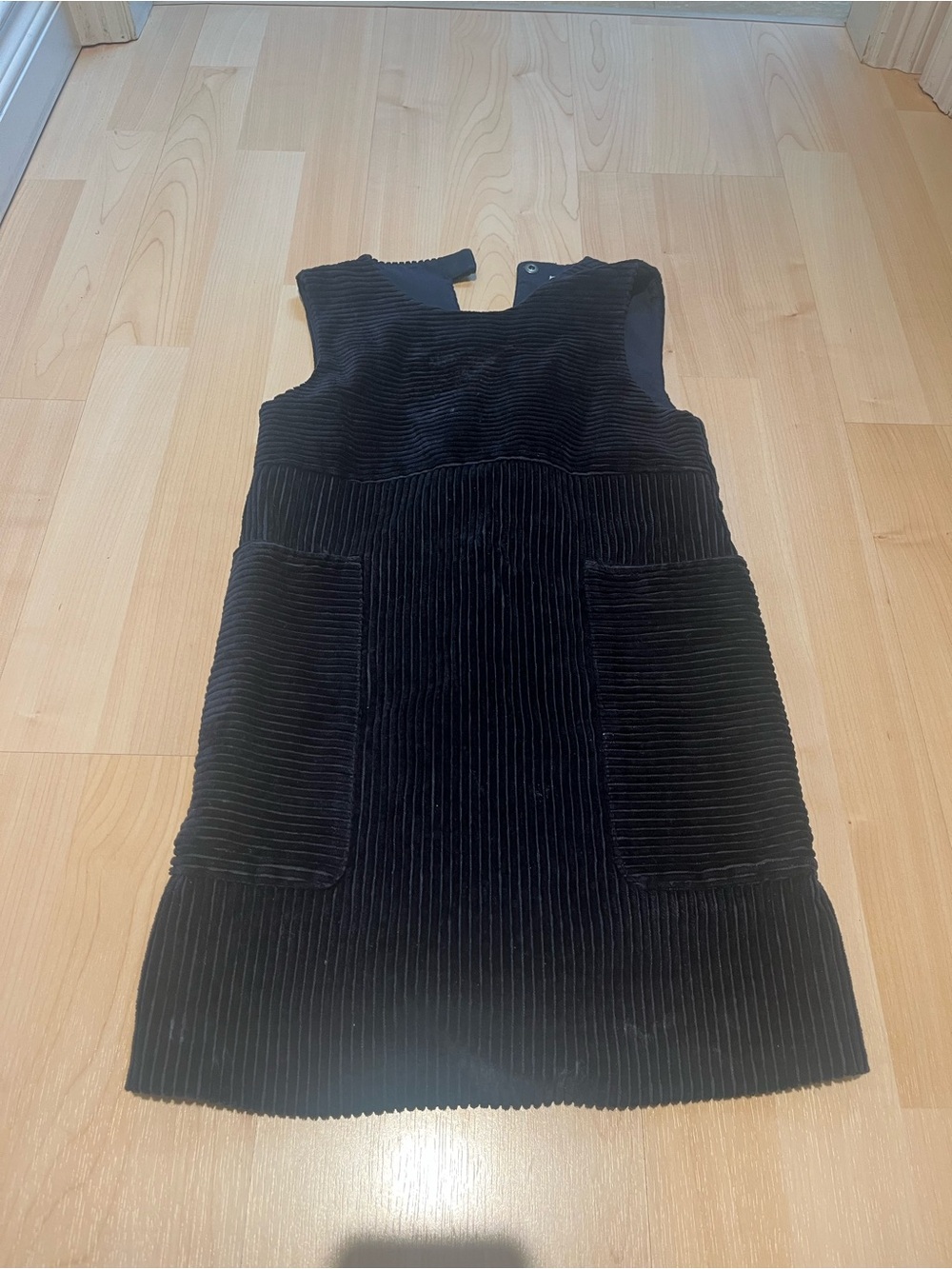 COS Black Corduroy Pinafore Dress for Kids